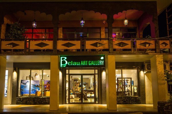 パラオのショッピング-ベラウ・アート・ギャラリー
